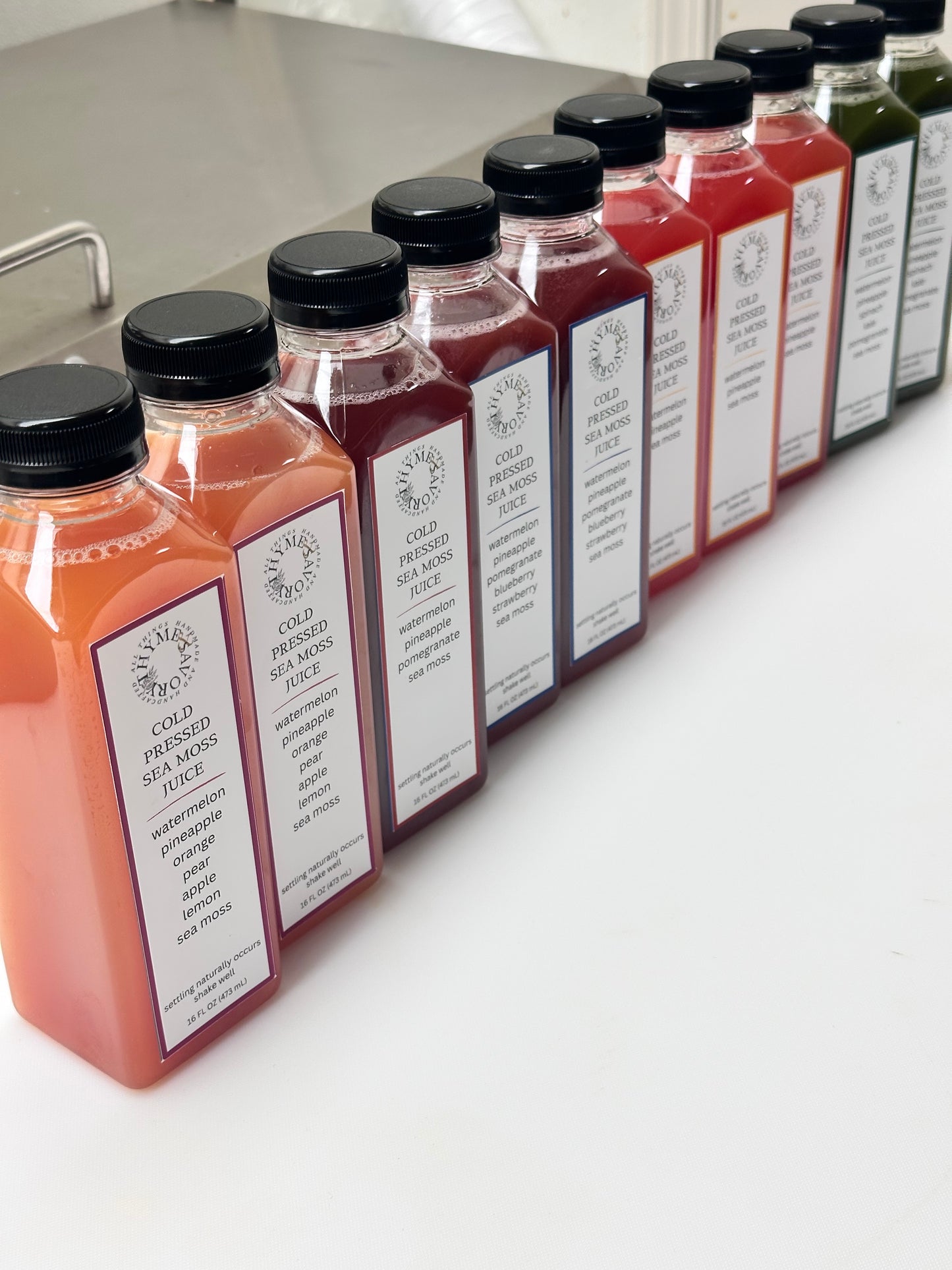 Cold-Pressed Sea Moss Juice (Made to Order)