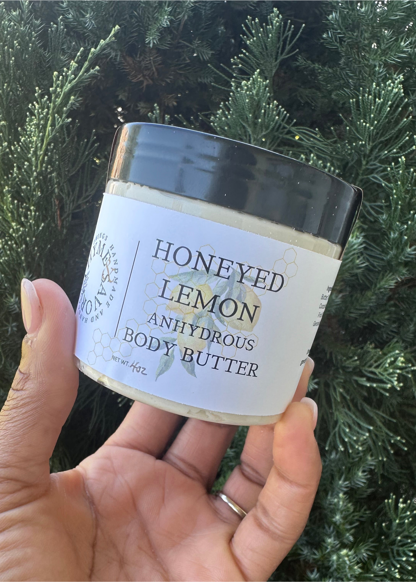 Honeyed Lemon Body Butter (Anhydrous)