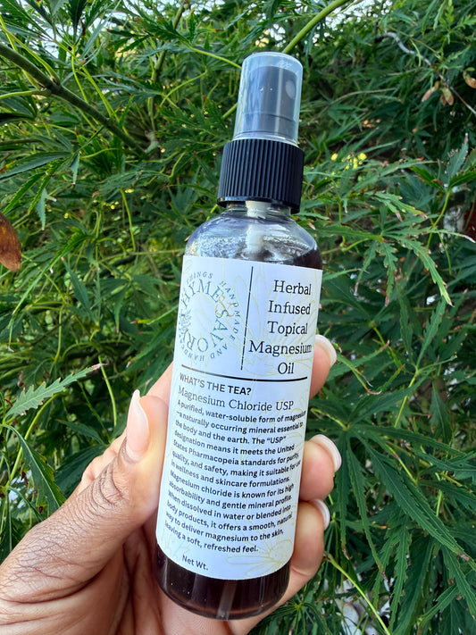 Herbal Infused Magnesium Oil
