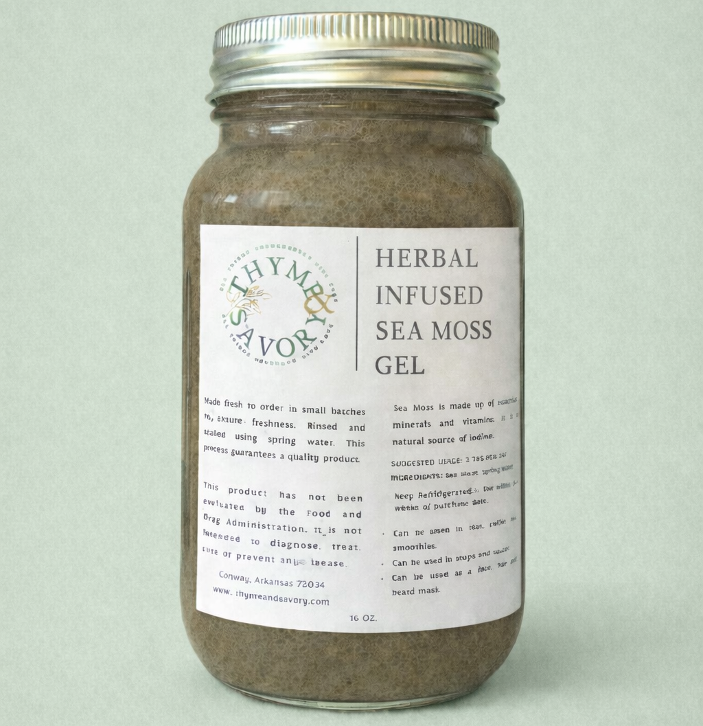 Herbal-Infused Sea Moss Gel