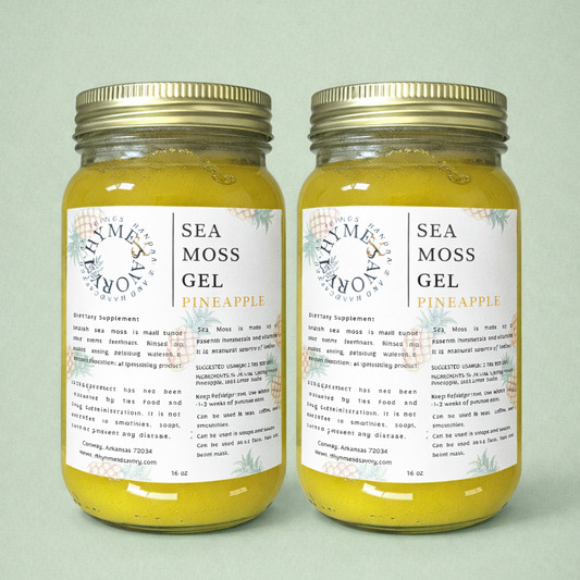 Fruit Infused Sea Moss Gel
