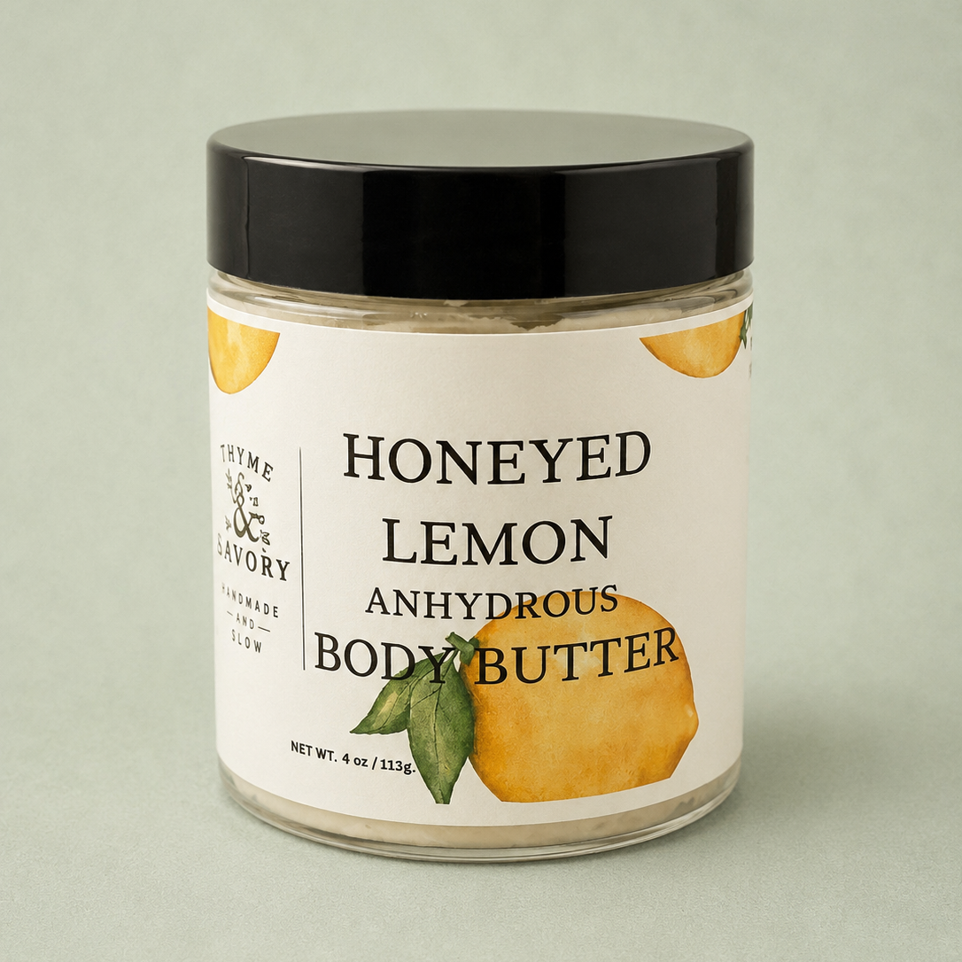 Honeyed Lemon Body Butter (Anhydrous)