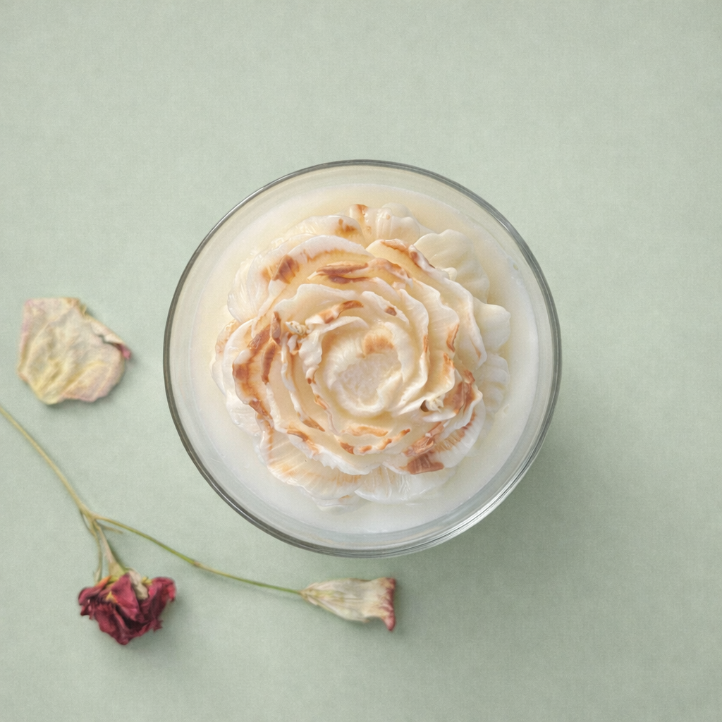Handcrafted Bloom Botanical Candle