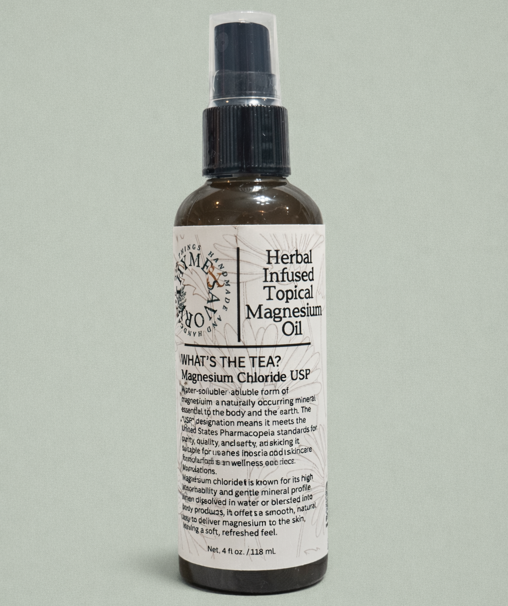 Herbal Infused Magnesium Oil