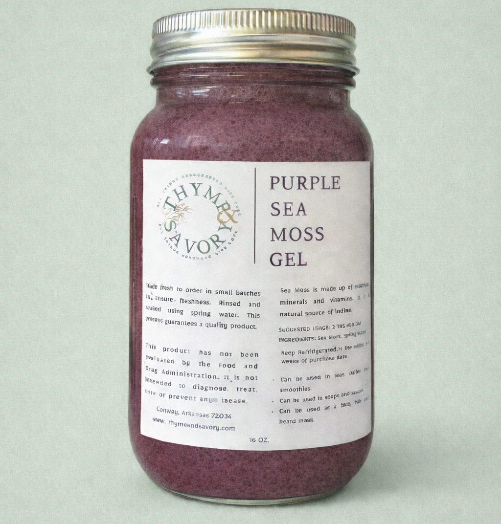 Purple Sea Moss Gel