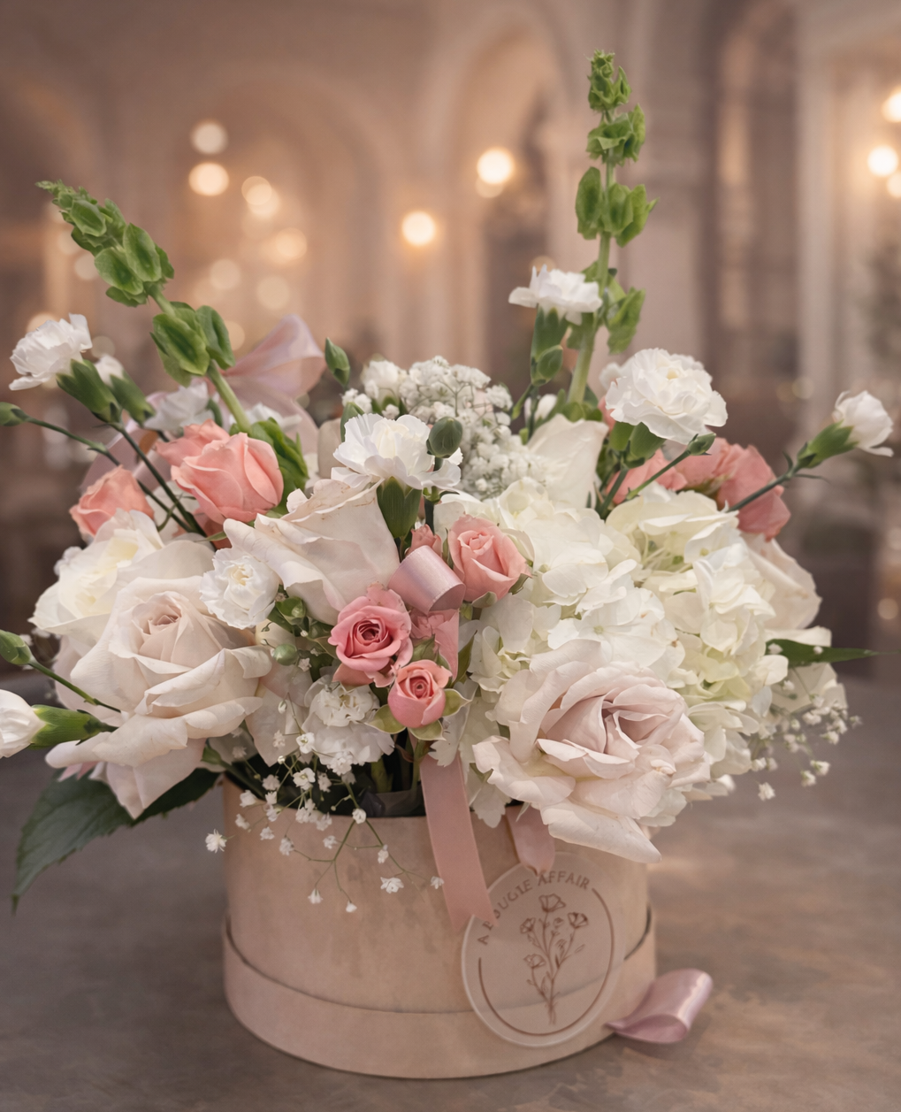 Blush Garden Arrangement