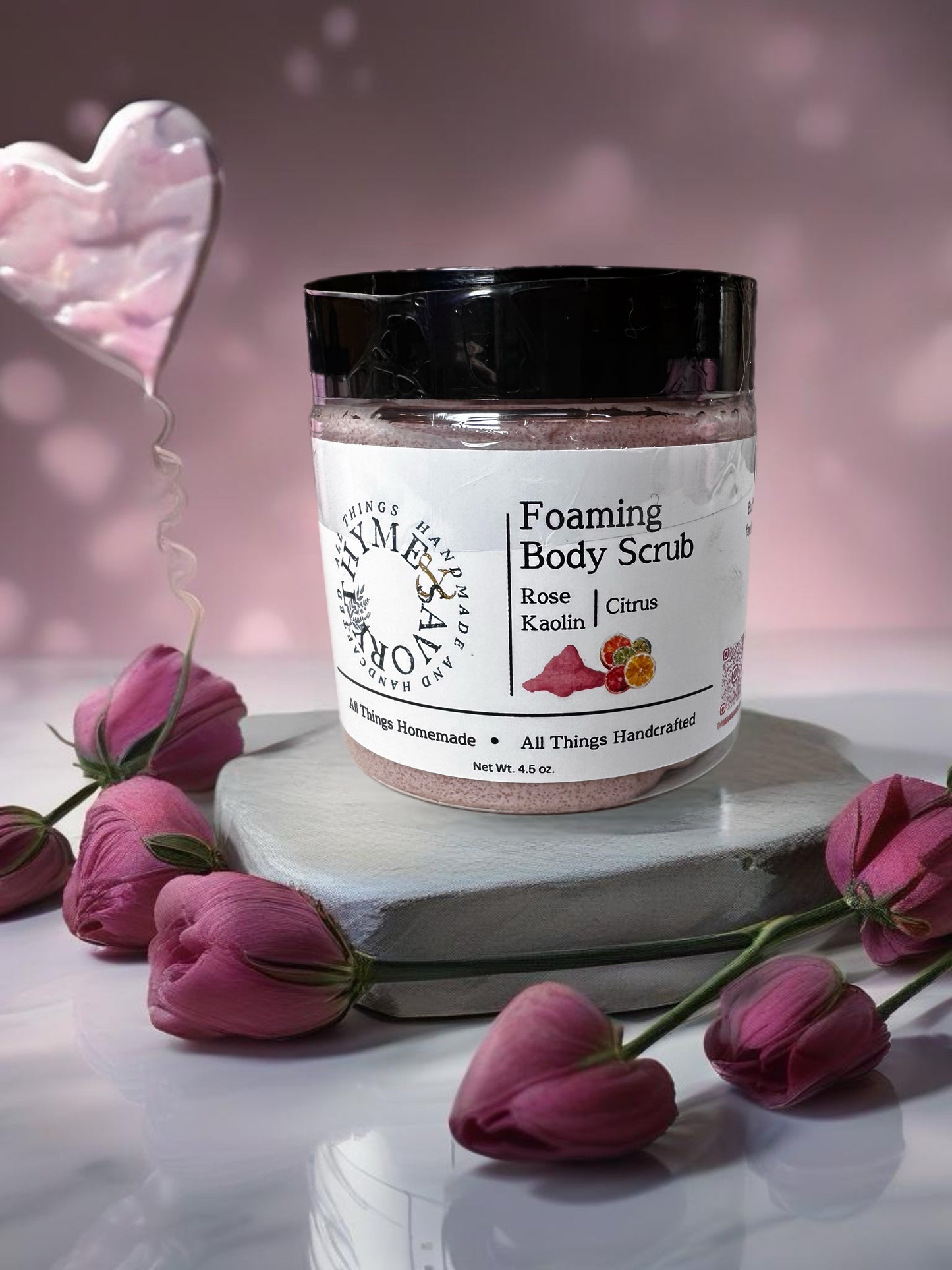Foaming Sugar Body Scrub