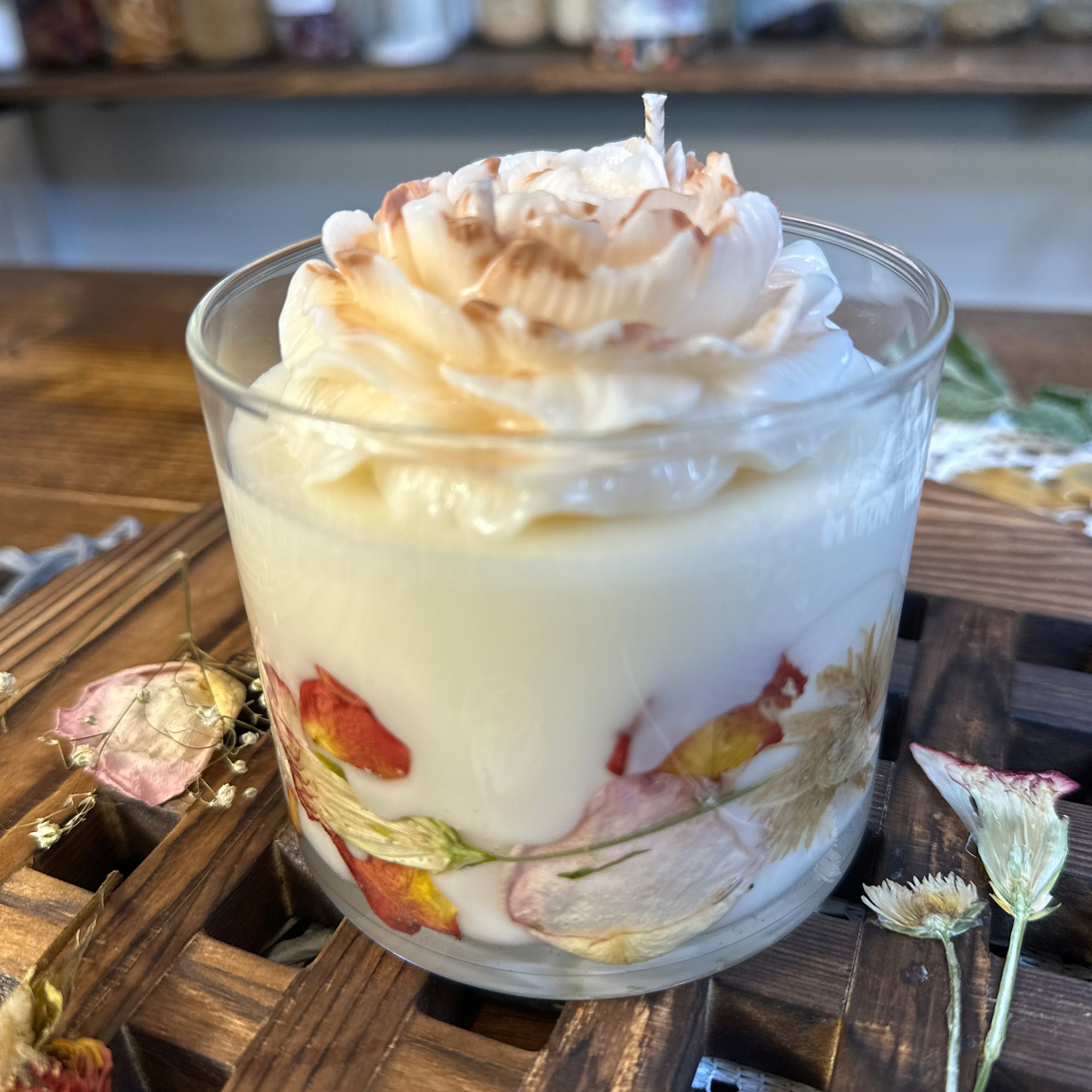 Blush Bloom Botanical Candle