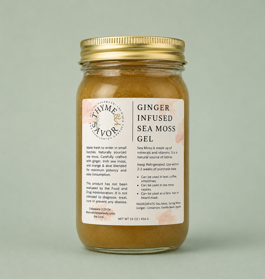 Herbal-Infused Sea Moss Gel
